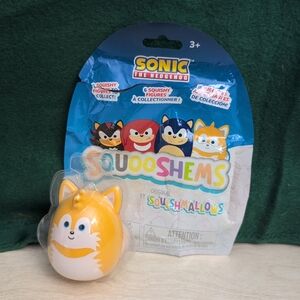 Sonic The Hedgehog Tails Mini Squishy Figure Squishmallows Squooshems 2”
